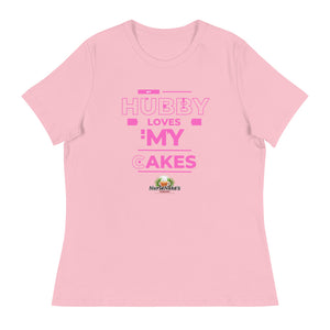 Hubby Loves My Cakes - Women's Relaxed T-Shirt