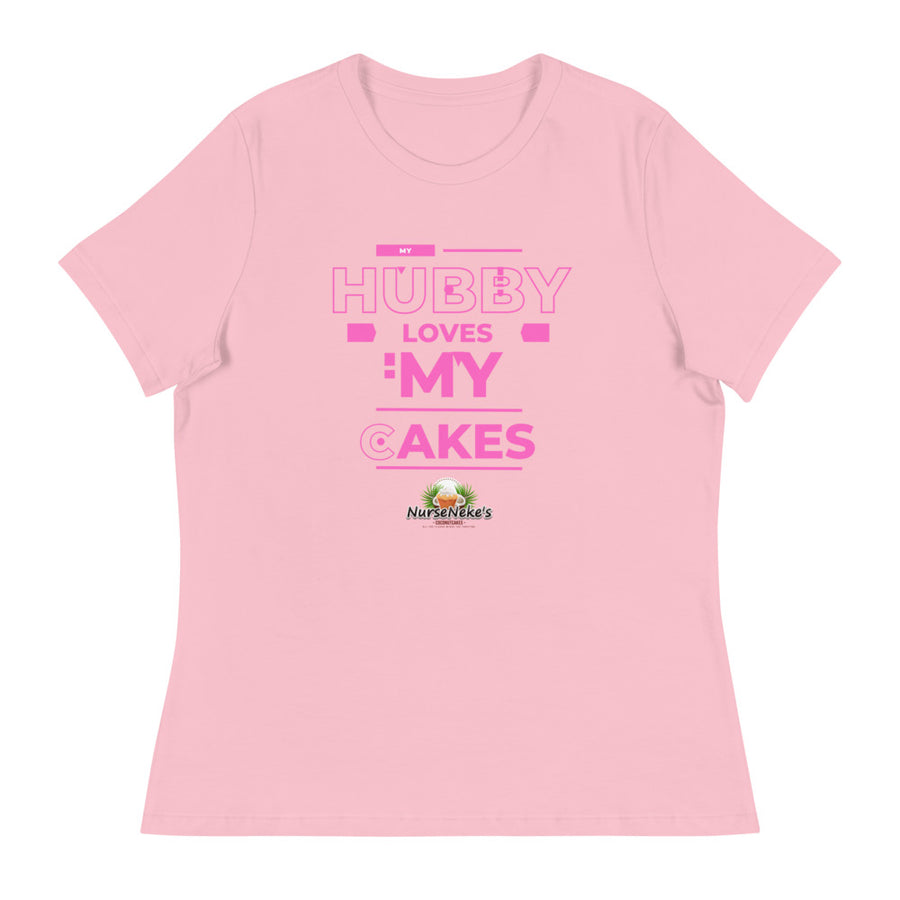 Hubby Loves My Cakes - Women's Relaxed T-Shirt